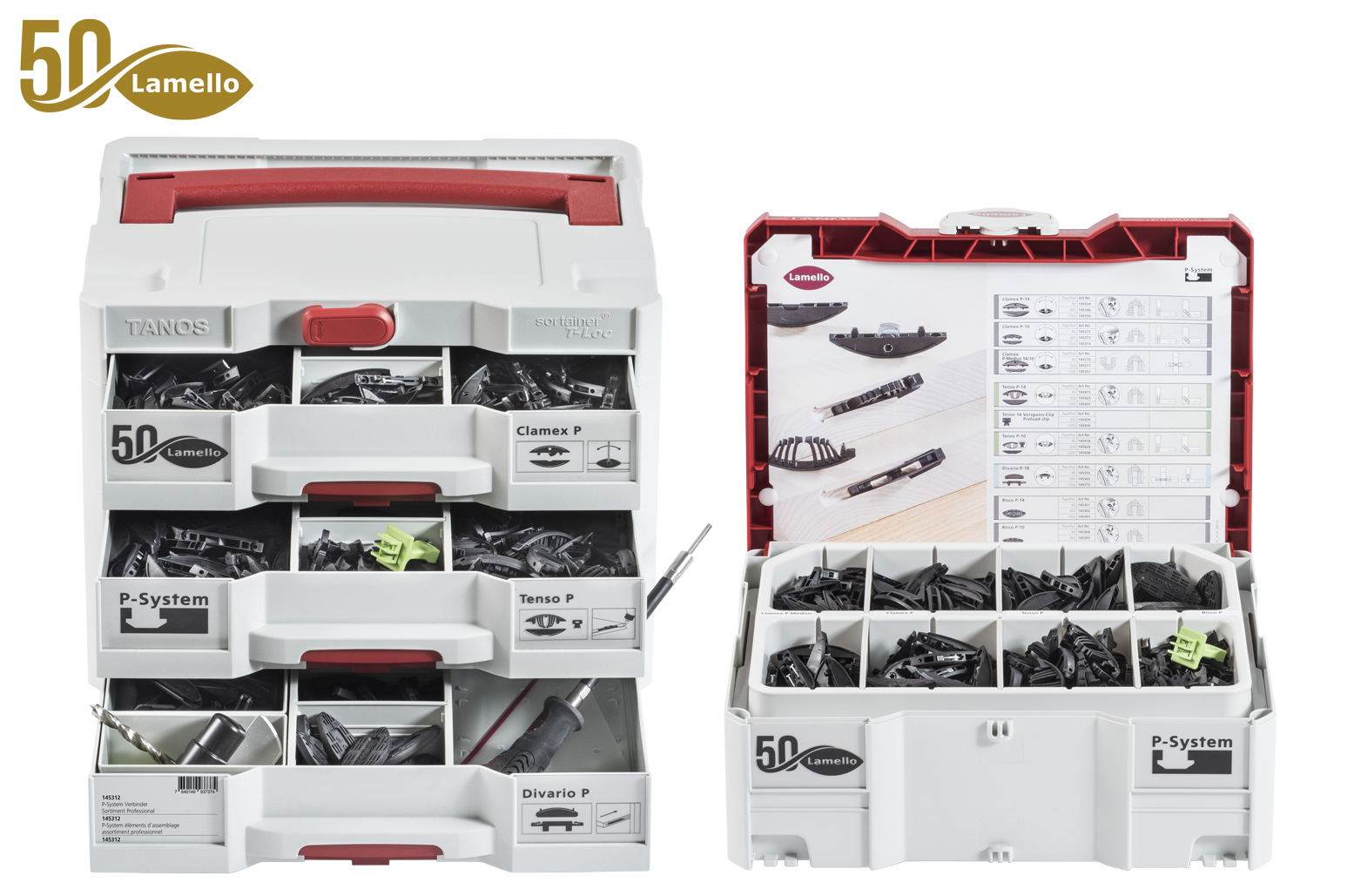 Zestawy złączek P-System Zestawy złączek P-System