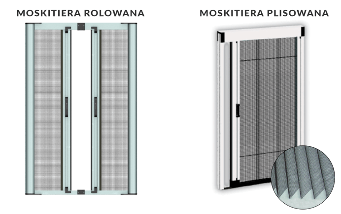 Moskitiera rolowana i moskitiera plisowana | agencja-amk.pl Moskitiera rolowana i moskitiera plisowana