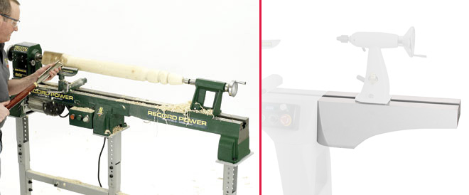 Osprzęt do tokarek - przedłużenie łoża Przedłużenie łoża tokarki