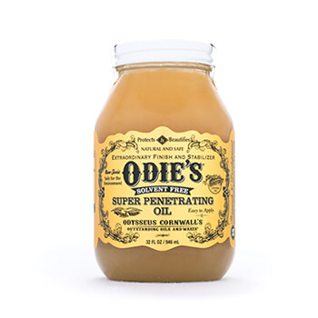 100% naturalny olej do impregnacji drewna Odie's | słoik 946 ml | agencja-amk.pl 100% naturalny olej do drewna, betonu Odie's 946 ml
