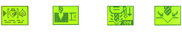 Ikony funkcji wiertarki Voyager