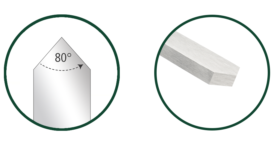 Profil dłuta tokarskiego do zagłębień typu jaskółczy ogon 103615 Record Power | agencja-amk.pl Profil dłuta tokarskiego do zagłębień typu jaskółczy ogon