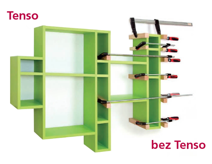 Montaż regału z Tenso P-14 i bez złączki | agencja-amk.pl Montaż regału z Tenso P-14 i bez złączki