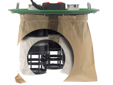 Filtracja drobnego pyłu 3 stopniowy system filtracji drobnego pyłu