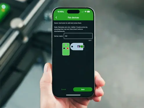 Aplikacja mobilna do konfiguracji sieci SHUTR Connect Aplikacja mobilna do konfiguracji sieci SHUTR Connect