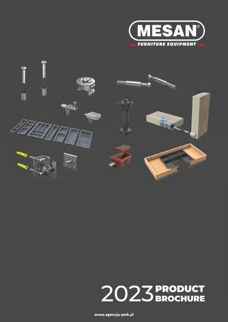 Pobierz skróconą broszurę produktów Mesan Okładka broszury produktów Mesan
