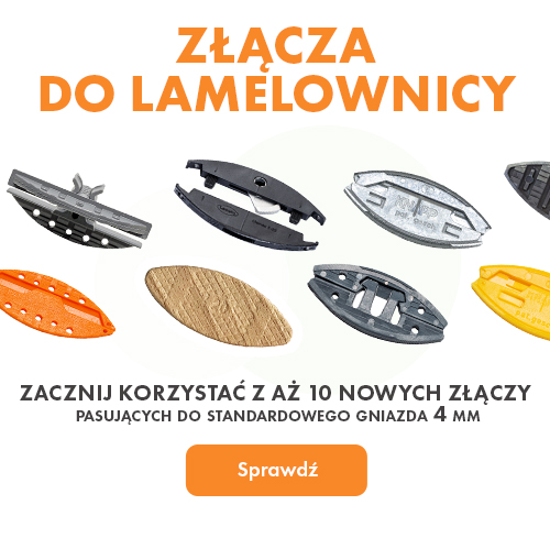 Złącza do lamelownicy