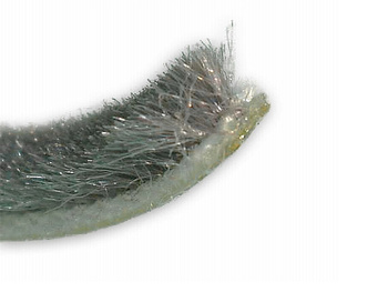 Uszczelka szczotkowa 4 mm do moskitiery, samoprzylepna - 1 mb.