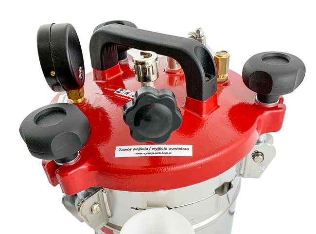 Nakładarka 5 kg z pistoletem standardowym z rękojeścią sterowanym ręcznie