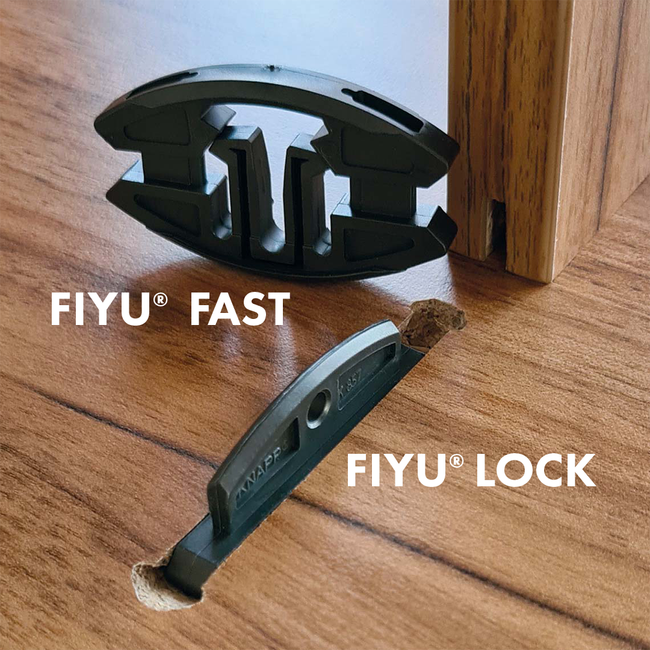 Złącze meblowe FIYU® LOCK do półek i przegród