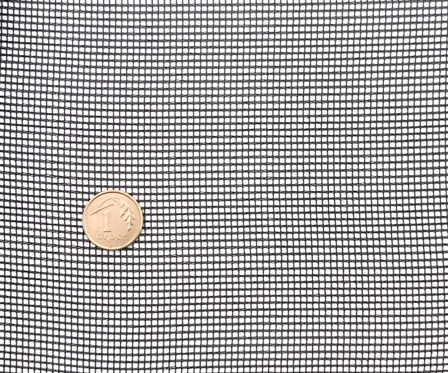 Moskitiera drzwiowa 4 pasy | kotara czarna 100x220cm