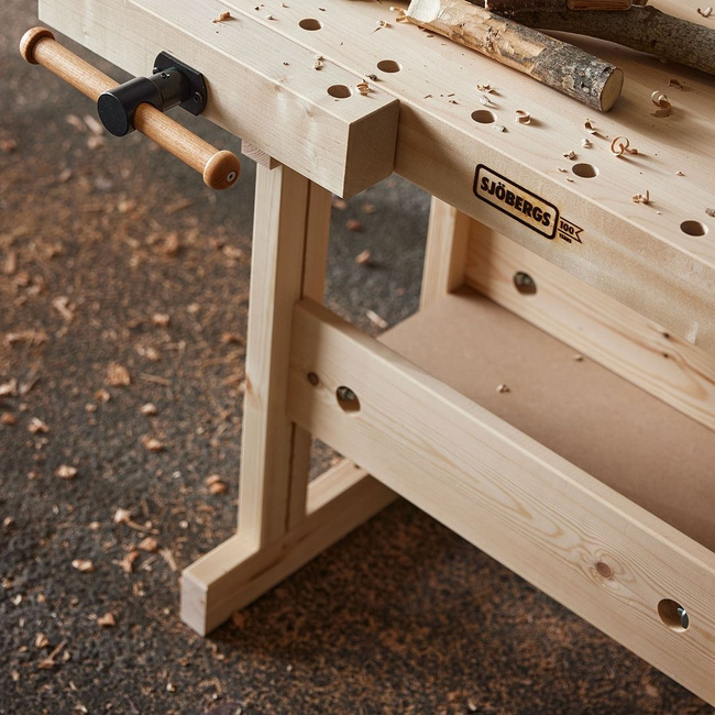 Stół stolarski JUNIOR/SENIOR z dwoma podstawami Sjöbergs