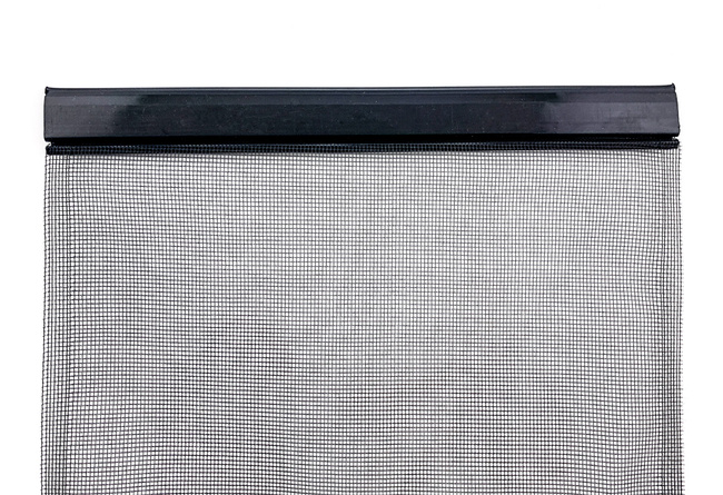 Moskitiera drzwiowa 4 pasy | kotara czarna 100x220cm