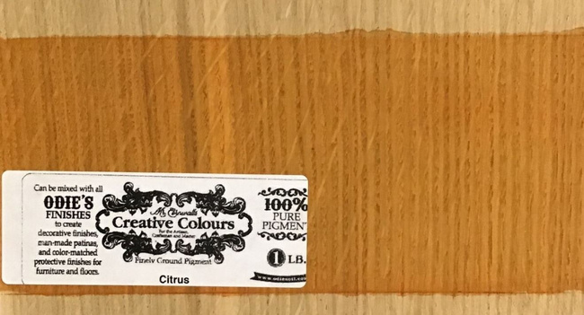 Pomarańczowy (Citrus) pigment do olejów do drewna Mr. Cornwall