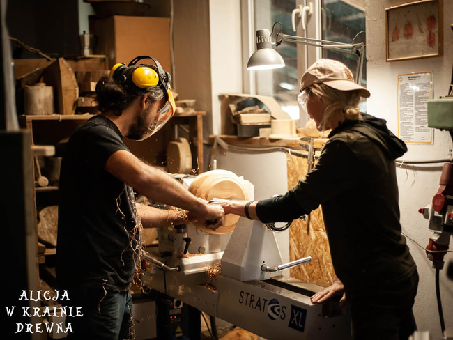 Kurs toczenia | Alicja w Krainie Drewna | Lokalizacja: Mazowieckie