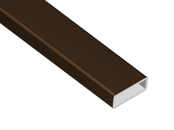 Poprzeczka wzmacniająca do moskitiery PW1 brązowa RAL 8014 - 3m