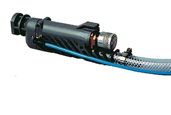 Pistolet klejowy sterowany pneumatycznie o zwiększonym przepływie, wyzwalanie zewnętrzne