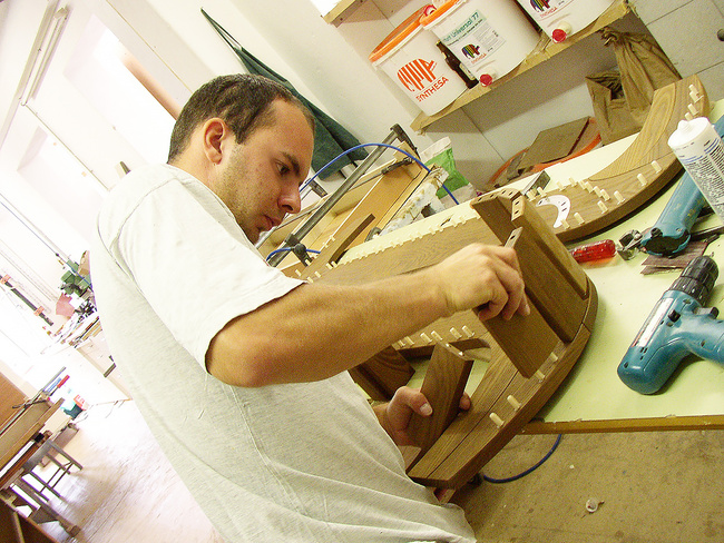 Kołek meblowy Ø6 x 28 mm z tworzywa sztucznego KNAPP – 50 szt.