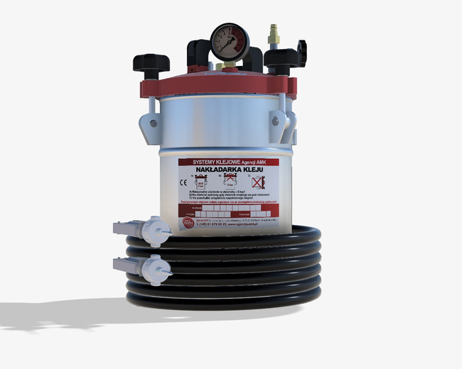 Nakładarka 5 kg do klejów PUR z pistoletem standardowym sterowanym ręcznie