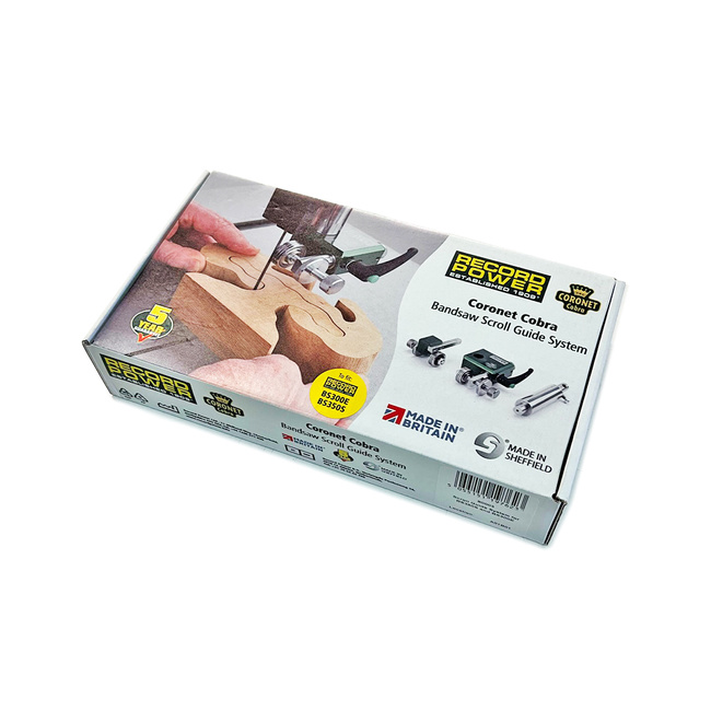 System prowadzenia Coronet Cobra do pilarki taśmowej BS300E i BS350S