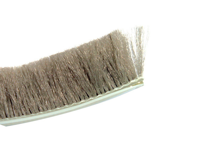 Uszczelka szczotkowa 12 mm do moskitiery, samoprzylepna - 1 mb.