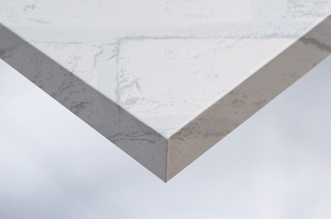 Folia biała cegła - kamień naturalny / mineral