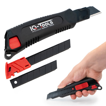 Nóż do tapet, segmentowy 18mm Performance IQ TOOLS