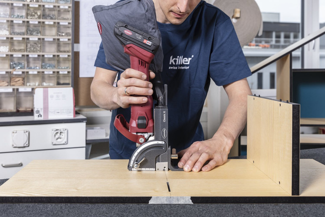 Akumulatorowa Lamelownica Classic X Aku Lamello w kartonie