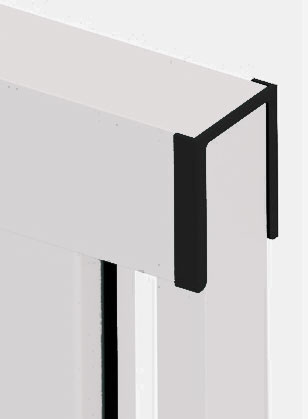 Moskitiera rolowana bezprogowa 160x230 cm biała RAL 9016