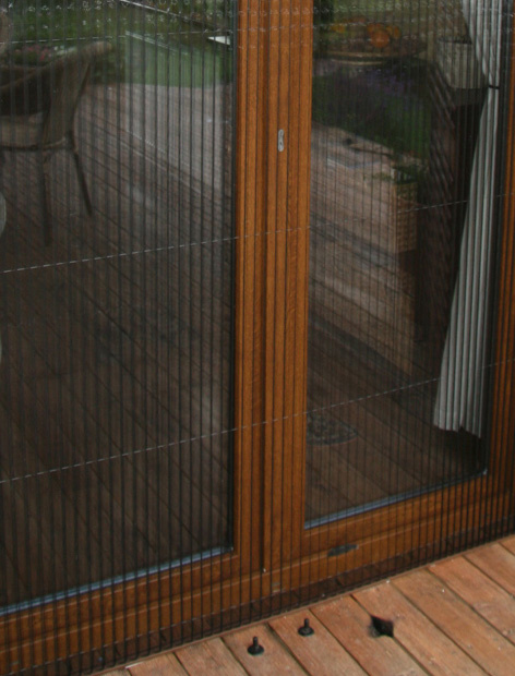 Moskitiera plisowana jednoskrzydłowa