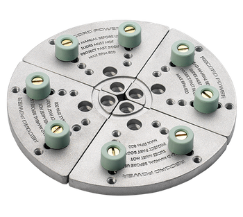 Szczęki tarczowe, demontowane Mini - do ⌀200 mm