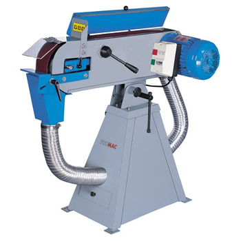 MBG-335E Szlifierka taśmowa do metalu 400V z odpylaniem