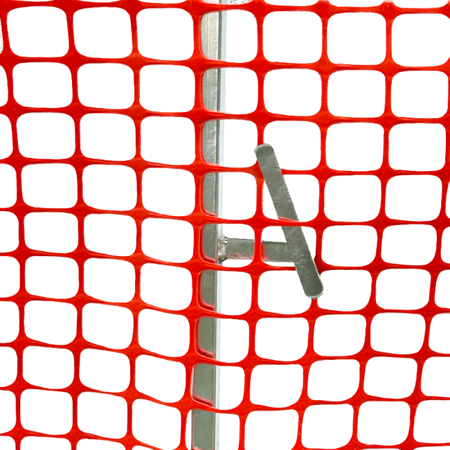 Słupek ogrodzeniowy 150 cm do mocowania siatki