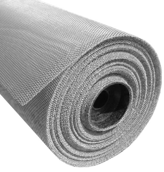 Moskitiera, siatka aluminiowa sztywna szer. 1.50 m, oczka 1.4 x 1.6 mm (18x16)