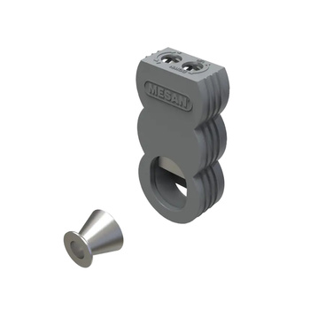 Złącze do wieszania, montażu paneli i ram DAMPER