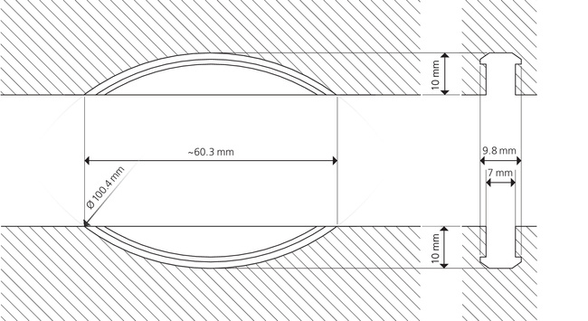 Złączka Bisco P-10 złączka pozycjonująco-wzmacniająca