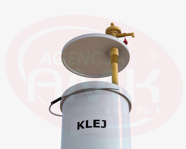 Pompa na wiertarkę, ręczna do beczki, wiadra 10 lub 30 kg