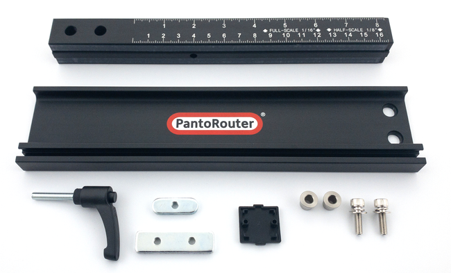 Prowadnica do prostopadłego pozycjonowania ze skalą