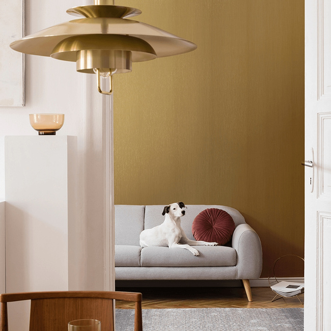 Folia złoto szczotkowane - metaliczna / deco NE47