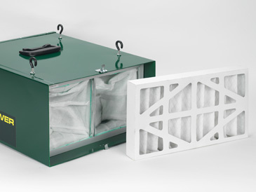 Oczyszczacz pyłu | filtr powietrza warsztatowy 695m³/h AC400