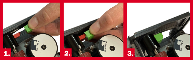 Tenso P-10 - złączka ściskająca z klipsem