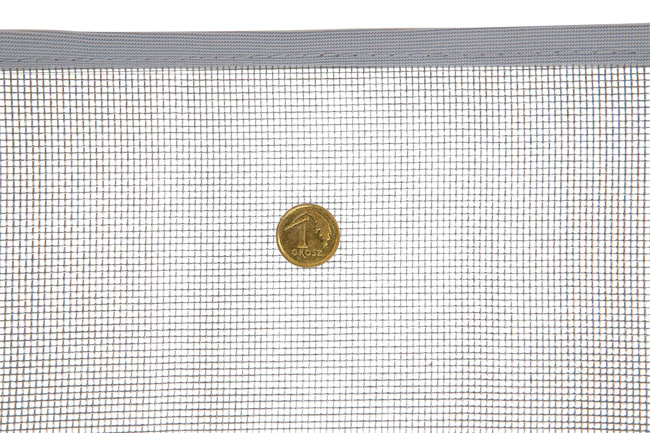 Moskitiera drzwiowa 4 pasy Premium | kotara szara 100x220cm