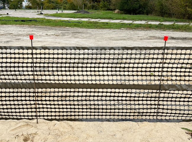 Siatka plastikowa, budowlana szer. 120cm x 50m