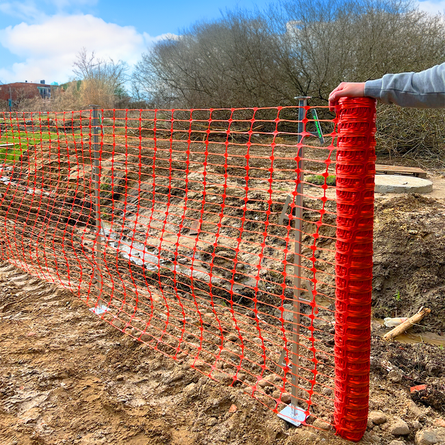 Siatka plastikowa, budowlana szer. 120cm x 50m