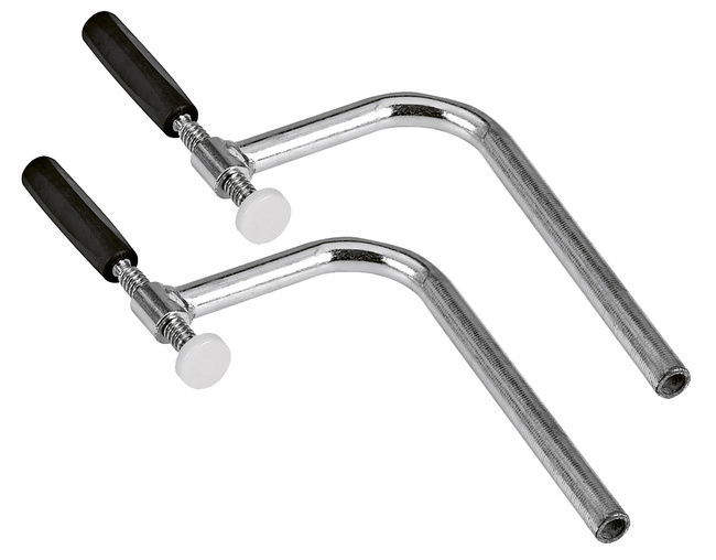 Dociski szybkomocujące, śrubowe ST03 do otworów ⌀19 mm - 2 szt.