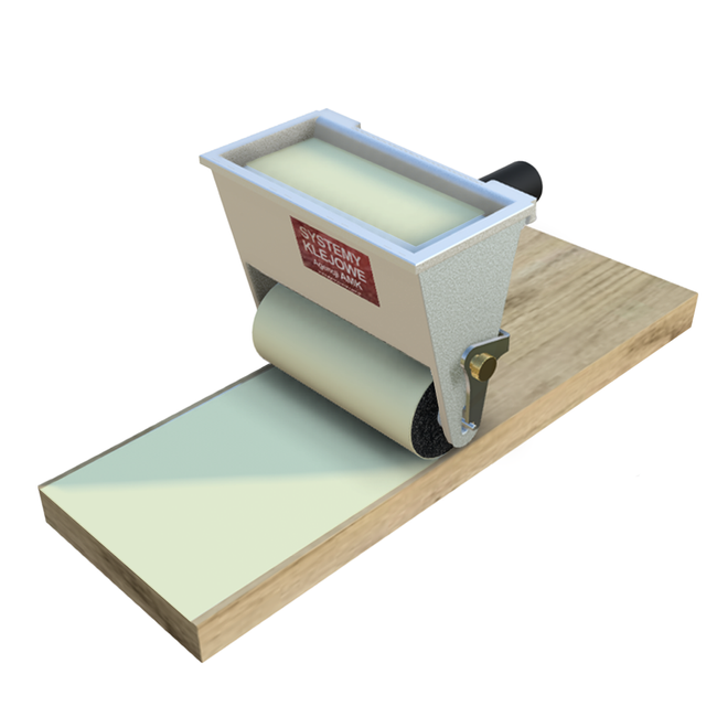 Ręczna nakładarka kleju z wałkiem 150 mm