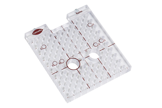 Płyta z otworami do szablonu Rasto