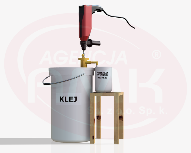 Pompa na wiertarkę, ręczna do beczki, wiadra 10 lub 30 kg