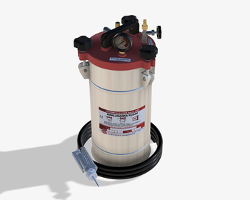 Nakładarka 10 kg do klejów PUR z pistoletem standardowym o zwiększonym przepływie sterowanym ręcznie