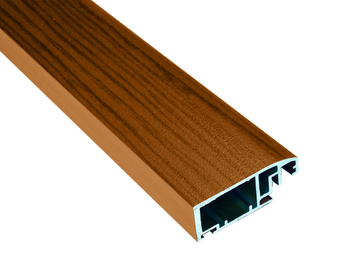 Profil aluminiowy A4 drzwiowy złoty dąb do moskitiery ramowej - 3.2m